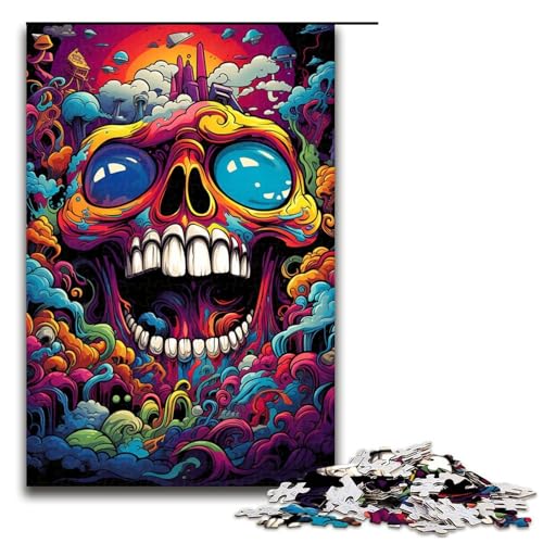 1000 teiliges Puzzle Fantasie buntes Monster für Erwachsene Holzpuzzle Familienspiele 75 x 50 cm 1000 teiliges Puzzle Fantasie buntes Monster für Erwachsene Holzpuzzle Familienspiele 75 x 50 cm von QSYFNBZL