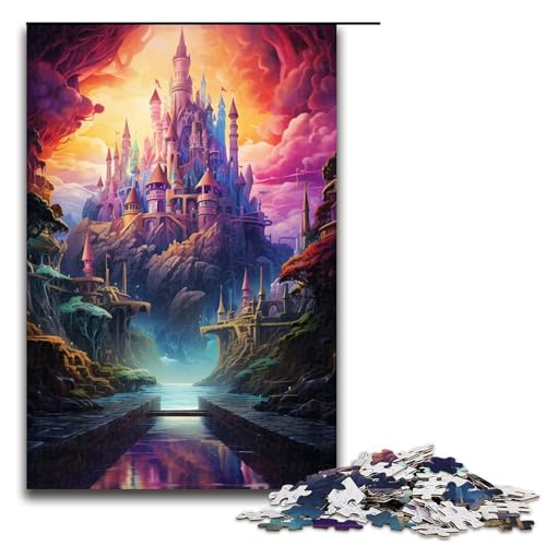 1000 teiliges Puzzle Fantasy Castle für Erwachsene Holzpuzzle Familienspiele 75 x 50 cm 1000 teiliges Puzzle Fantasy Castle für Erwachsene Holzpuzzle Familienspiele 75 x 50 cm von QSYFNBZL