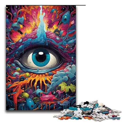 1000 teiliges Puzzle Fantasy Eyes Puzzles Holzpuzzles Lernspiele Heimdekoration 75x50cm 1000 teiliges Puzzle Fantasy Eyes Puzzles Holzpuzzles Lernspiele Heimdekoration 75x50cm von QSYFNBZL