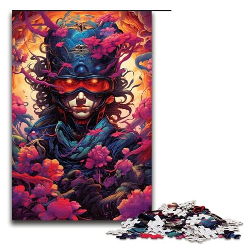 1000 teiliges Puzzle Fantasy Japanese Ninja für Erwachsene Holzpuzzle Familienspiele 75 x 50 cm 1000 teiliges Puzzle Fantasy Japanese Ninja für Erwachsene Holzpuzzle Familienspiele 75 x 50 cm von QSYFNBZL