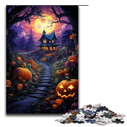 1000 teiliges Puzzle Gemälde von Kürbishäusern Holzpuzzle Lernspiele Heimdekoration 75 x 50 cm 1000 teiliges Puzzle Gemälde von Kürbishäusern Holzpuzzle Lernspiele Heimdekoration 75 x 50 cm von QSYFNBZL