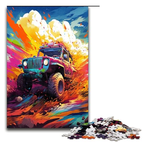 1000 teiliges Puzzle Go Kart umgeben von Puzzles für Erwachsene Holz Familienspiel 75 x 50 cm 1000 teiliges Puzzle Go Kart umgeben von Puzzles für Erwachsene Holz Familienspiel 75 x 50 cm von QSYFNBZL