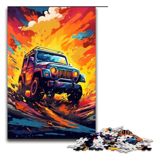 1000 teiliges Puzzle Go Kart umgeben von Puzzleteilen für Erwachsene Holzpuzzle tolle Geschenke für Weihnachten 75 x 50 cm 1000 teiliges Puzzle Go Kart umgeben von Puzzleteilen für Erwachsene Holzpuzzle tolle Geschenke für Weihnachten 75 x 50 cm von QSYFNBZL