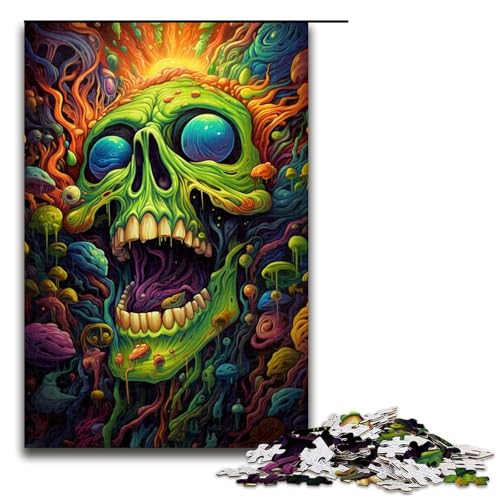 1000 teiliges Puzzle Grüner Teufelfür Erwachsene Holzpuzzle Familienspiele 75 x 50 cm 1000 teiliges Puzzle Grüner Teufelfür Erwachsene Holzpuzzle Familienspiele 75 x 50 cm von QSYFNBZL