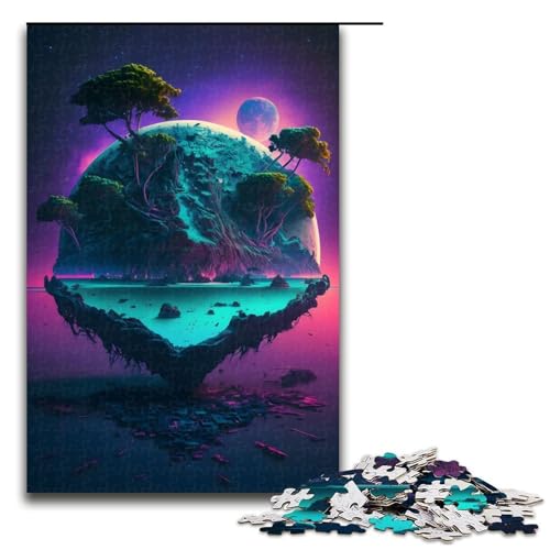 1000 teiliges Puzzle Inselplanet für Erwachsene Holzpuzzle Lernspiel 75 x 50 cm 1000 teiliges Puzzle Inselplanet für Erwachsene Holzpuzzle Lernspiel 75 x 50 cm von QSYFNBZL