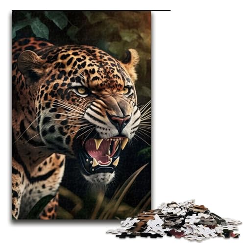 1000 teiliges Puzzle Jaguar für Erwachsene Holzpuzzle Familienspiele 75 x 50 cm 1000 teiliges Puzzle Jaguar für Erwachsene Holzpuzzle Familienspiele 75 x 50 cm von QSYFNBZL
