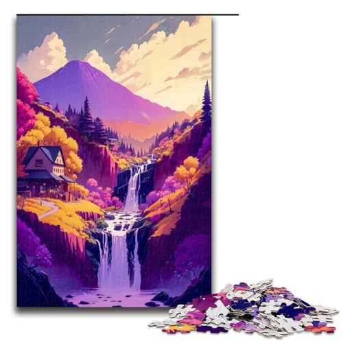 1000 teiliges Puzzle Kriegerin für Erwachsene als Geschenk geeignet für Jugendliche ab 14 Jahren 75 x 50 cm von QSYFNBZL