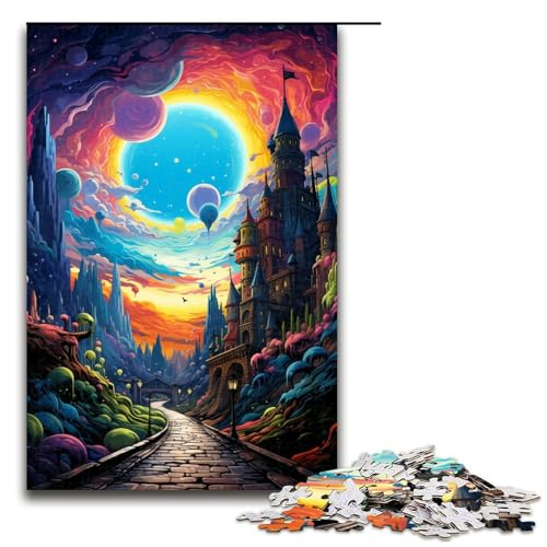 1000 teiliges Puzzle Lernspiele Fantasielandschaft Puzzles für Erwachsene Holzpuzzle für Familienspaß und Spieleabend 75 x 50 cm 1000 teiliges Puzzle Lernspiele Fantasielandschaft Puzzles für Erwachsene Holzpuzzle für Familienspaß und Spieleabend 75 x 50 cm von QSYFNBZL