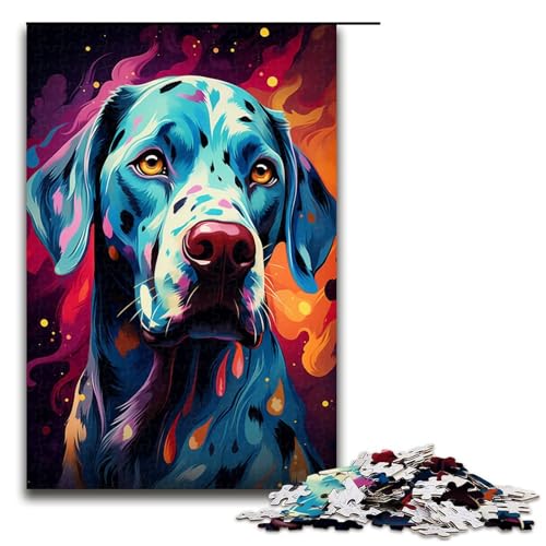 1000 teiliges Puzzle Lernspiele Farbmalerei Hunde Puzzles für Erwachsene Holzpuzzle für den Familienspaß Spieleabend 75 x 50 cm 1000 teiliges Puzzle Lernspiele Farbmalerei Hunde Puzzles für Erwachsene Holzpuzzle für den Familienspaß Spieleabend 75 x 50 cm von QSYFNBZL