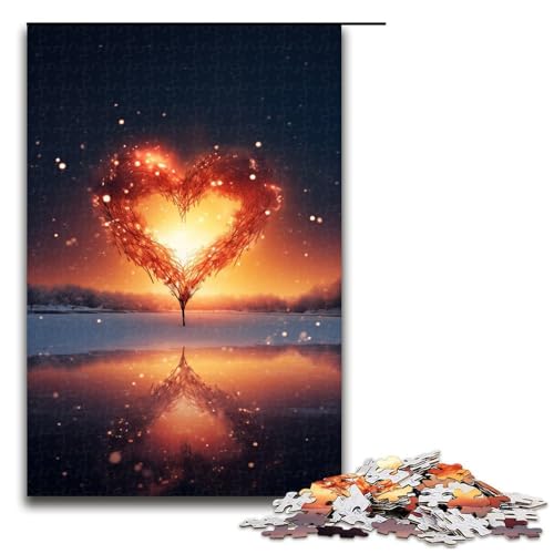 1000 teiliges Puzzle Liebesromantik Puzzle für Erwachsene Holz Familienspiel 75 x 50 cm 1000 teiliges Puzzle Liebesromantik Puzzle für Erwachsene Holz Familienspiel 75 x 50 cm von QSYFNBZL