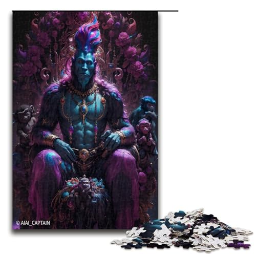 1000 teiliges Puzzle Lords of The Simian Shadow Realms Holzpuzzle Lernspiele Heimdekoration 75 x 50 cm 1000 teiliges Puzzle Lords of The Simian Shadow Realms Holzpuzzle Lernspiele Heimdekoration 75 x 50 cm von QSYFNBZL