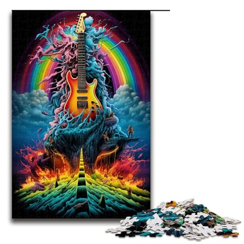 1000 teiliges Puzzle Magische Gitarrefür Erwachsene Holzpuzzle Familienspiele 75 x 50 cm 1000 teiliges Puzzle Magische Gitarrefür Erwachsene Holzpuzzle Familienspiele 75 x 50 cm von QSYFNBZL