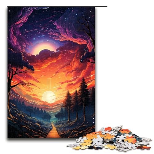 1000 teiliges Puzzle Magischer bunter HimmelGeschenke Puzzle für Erwachsene Weihnachtswunschliste mit Weihnachtsmann für Teenager ab 14 Jahren 75 x 50 cm 1000 teiliges Puzzle Magischer bunter HimmelGeschenke Puzzle für Erwachsene Weihnachtswunschliste mit Weihnachtsmann für Teenager ab 14 Jahren 75 x 50 cm von QSYFNBZL