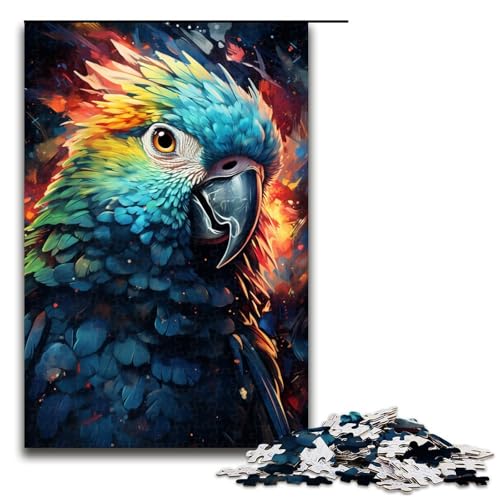 1000 teiliges Puzzle Malen bunter Papagei Puzzle für Erwachsene Holz Familienspiel 75 x 50 cm 1000 teiliges Puzzle Malen bunter Papagei Puzzle für Erwachsene Holz Familienspiel 75 x 50 cm von QSYFNBZL