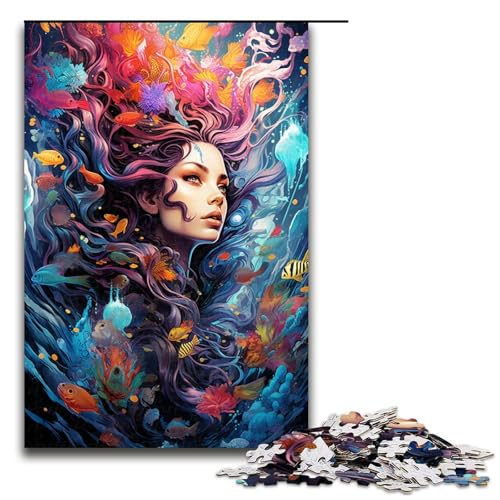 1000 teiliges Puzzle Malerei Fantasie Göttin Holzpuzzle Lernspiele Heimdekoration 75 x 50 cm 1000 teiliges Puzzle Malerei Fantasie Göttin Holzpuzzle Lernspiele Heimdekoration 75 x 50 cm von QSYFNBZL
