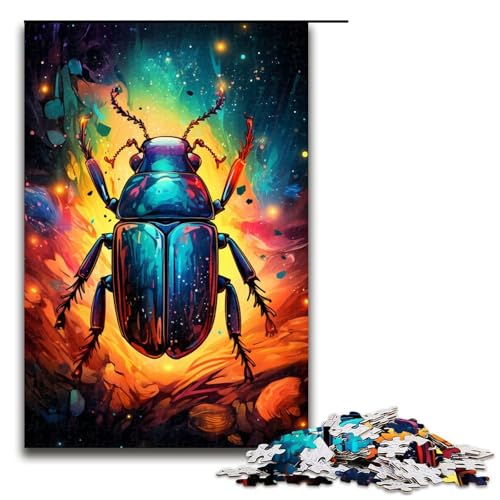 1000 teiliges Puzzle Malerei Kunst Käfer Puzzle Holzpuzzle Lernspiele Heimdekoration 75 x 50 cm 1000 teiliges Puzzle Malerei Kunst Käfer Puzzle Holzpuzzle Lernspiele Heimdekoration 75 x 50 cm von QSYFNBZL