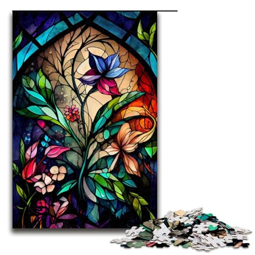 1000 teiliges Puzzle Motiv: Die Blume Holzpuzzle Lernspiele Heimdekoration 75 x 50 cm 1000 teiliges Puzzle Motiv: Die Blume Holzpuzzle Lernspiele Heimdekoration 75 x 50 cm von QSYFNBZL