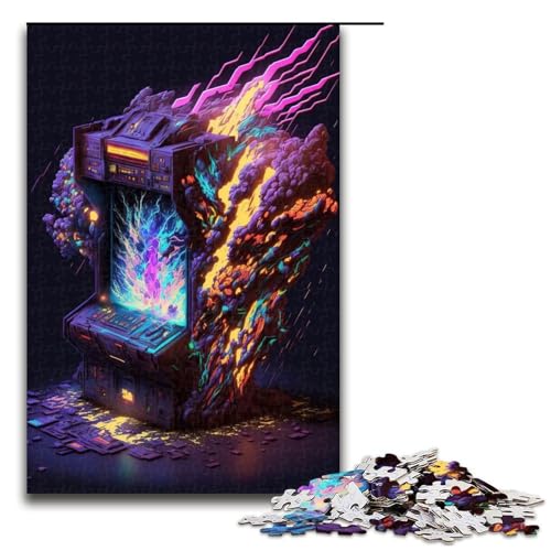 1000 teiliges Puzzle Neon Spiel Holzpuzzle Lernspiele Heimdekoration 75 x 50 cm 1000 teiliges Puzzle Neon Spiel Holzpuzzle Lernspiele Heimdekoration 75 x 50 cm von QSYFNBZL