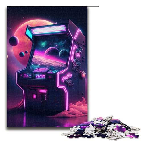 1000 teiliges Puzzle Neon Spiel Puzzle für Erwachsene Holz Familienspiel 75x50cm 1000 teiliges Puzzle Neon Spiel Puzzle für Erwachsene Holz Familienspiel 75x50cm von QSYFNBZL