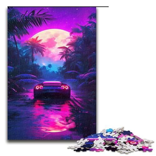 1000 teiliges Puzzle Neon Sportwagen Puzzle Holzpuzzle Lernspiele Heimdekoration 1000 Teile 1000 teiliges Puzzle Neon Sportwagen Puzzle Holzpuzzle Lernspiele Heimdekoration 1000 Teile von QSYFNBZL