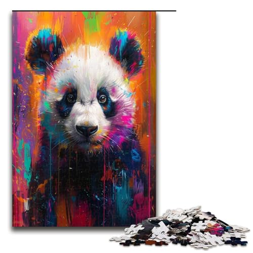1000 teiliges Puzzle Panda Painting Puzzles Holzpuzzles Lernspiele Heimdekoration 1000 PCS 1000 teiliges Puzzle Panda Painting Puzzles Holzpuzzles Lernspiele Heimdekoration 1000 PCS von QSYFNBZL
