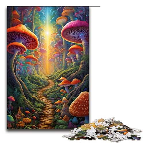 1000 teiliges Puzzle Psychedelische Pilzefür Erwachsene Holzpuzzle Familienspiele 75 x 50 cm 1000 teiliges Puzzle Psychedelische Pilzefür Erwachsene Holzpuzzle Familienspiele 75 x 50 cm von QSYFNBZL