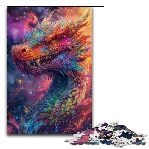 1000 teiliges Puzzle Psychedelischer Drachefür Erwachsene Holzpuzzle Familienspiele 75 x 50 cm 1000 teiliges Puzzle Psychedelischer Drachefür Erwachsene Holzpuzzle Familienspiele 75 x 50 cm von QSYFNBZL
