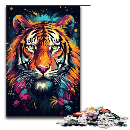 1000 teiliges Puzzle Psychedelischer Farbtiger Holzpuzzle Lernspiele Heimdekoration 75 x 50 cm 1000 teiliges Puzzle Psychedelischer Farbtiger Holzpuzzle Lernspiele Heimdekoration 75 x 50 cm von QSYFNBZL