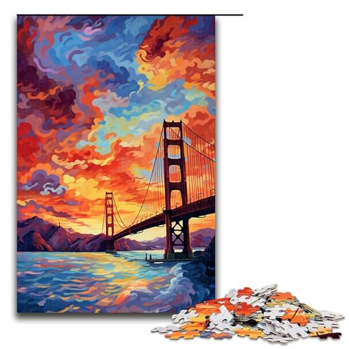 1000 teiliges Puzzle Rainbow Bridge von SplattersLots Dicke Bunte Puzzles für Erwachsene Holzpuzzle Lernspiel 75 x 50 cm 1000 teiliges Puzzle Rainbow Bridge von SplattersLots Dicke Bunte Puzzles für Erwachsene Holzpuzzle Lernspiel 75 x 50 cm von QSYFNBZL