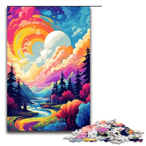 1000 teiliges Puzzle Regenbogenwald von SplattersLots Dicke Bunte Puzzles für Erwachsene Holzpuzzle Lernspiel 75 x 50 cm 1000 teiliges Puzzle Regenbogenwald von SplattersLots Dicke Bunte Puzzles für Erwachsene Holzpuzzle Lernspiel 75 x 50 cm von QSYFNBZL