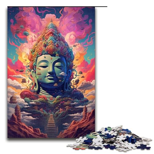 1000 teiliges Puzzle Roboter Buddha von SplattersLots Dicke Bunte Puzzles Holzpuzzles Lernspiele Heimdekoration 75 x 50 cm 1000 teiliges Puzzle Roboter Buddha von SplattersLots Dicke Bunte Puzzles Holzpuzzles Lernspiele Heimdekoration 75 x 50 cm von QSYFNBZL