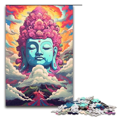 1000 teiliges Puzzle Roboter Buddha von SplattersLots Dickes farbiges Puzzle für Erwachsene Holz Familienspiel 75 x 50 cm 1000 teiliges Puzzle Roboter Buddha von SplattersLots Dickes farbiges Puzzle für Erwachsene Holz Familienspiel 75 x 50 cm von QSYFNBZL