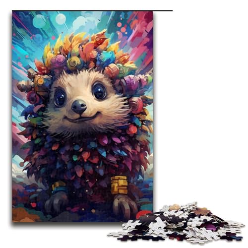 1000 teiliges Puzzle Roboter Igel von SplattersLots Dicke Bunte Puzzles aus Holz Lernspiele Heimdekoration 75 x 50 cm 1000 teiliges Puzzle Roboter Igel von SplattersLots Dicke Bunte Puzzles aus Holz Lernspiele Heimdekoration 75 x 50 cm von QSYFNBZL