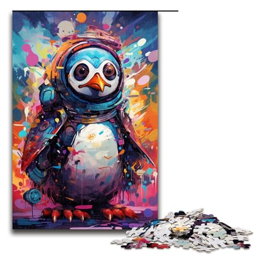 1000 teiliges Puzzle Roboter Pinguin von SplattersLots Dicke Bunte Puzzles Holzpuzzles Lernspiele Heimdekoration 75 x 50 cm 1000 teiliges Puzzle Roboter Pinguin von SplattersLots Dicke Bunte Puzzles Holzpuzzles Lernspiele Heimdekoration 75 x 50 cm von QSYFNBZL