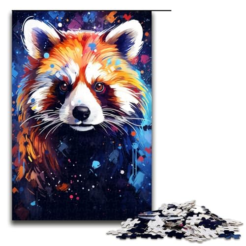 1000 teiliges Puzzle Roboter Roter Panda von SplattersLots dick bunt für Erwachsene Holzpuzzle Familienspiele 75 x 50 cm 1000 teiliges Puzzle Roboter Roter Panda von SplattersLots dick bunt für Erwachsene Holzpuzzle Familienspiele 75 x 50 cm von QSYFNBZL