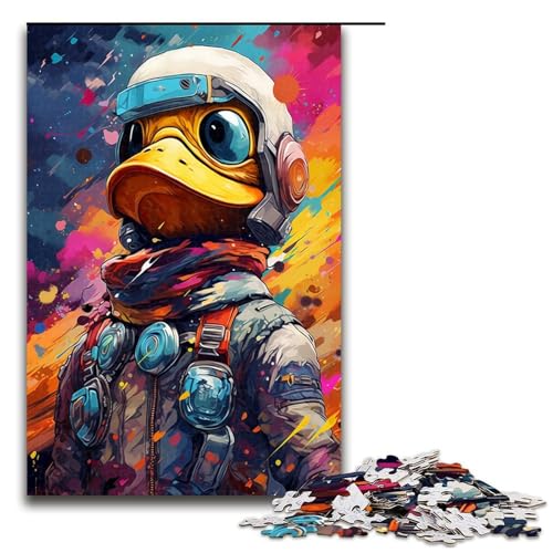 1000 teiliges Puzzle Roboterente von SplattersLots of Thick Coloured Clouds Puzzle für Erwachsene Holzpuzzle tolle Geschenke für Weihnachten 75 x 50 cm von QSYFNBZL