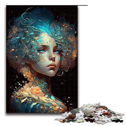 1000 teiliges Puzzle Schönes Mädchen für Erwachsene Holzpuzzle Familienspiele 75 x 50 cm 1000 teiliges Puzzle Schönes Mädchen für Erwachsene Holzpuzzle Familienspiele 75 x 50 cm von QSYFNBZL