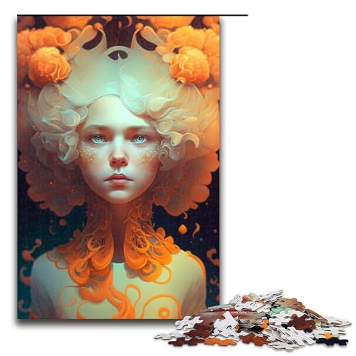 1000 teiliges Puzzle Schönheitsmädchen aus Holz Lernspiele Heimdekoration 75 x 50 cm 1000 teiliges Puzzle Schönheitsmädchen aus Holz Lernspiele Heimdekoration 75 x 50 cm von QSYFNBZL