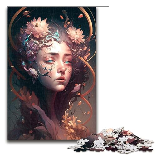 1000 teiliges Puzzle Schönheitsmädchen aus Holz Lernspiele Heimdekoration 75 x 50 cm 1000 teiliges Puzzle Schönheitsmädchen aus Holz Lernspiele Heimdekoration 75 x 50 cm von QSYFNBZL