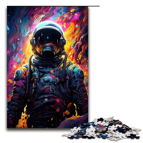 1000 teiliges Puzzle Spacenaut_buntes Puzzle für Erwachsene Holzpuzzle Lernspiel 75 x 50 cm 1000 teiliges Puzzle Spacenaut_buntes Puzzle für Erwachsene Holzpuzzle Lernspiel 75 x 50 cm von QSYFNBZL