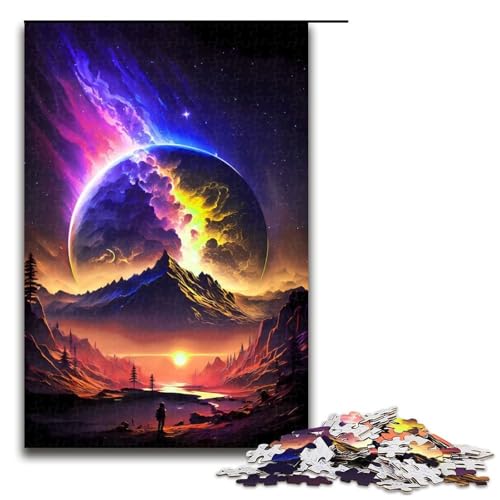 1000 teiliges Puzzle Stellar Voyage für Erwachsene Holzpuzzle Familienspiele 75 x 50 cm 1000 teiliges Puzzle Stellar Voyage für Erwachsene Holzpuzzle Familienspiele 75 x 50 cm von QSYFNBZL