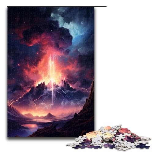 1000 teiliges Puzzle Vulkanausbrüche Puzzle für Erwachsene Holzpuzzle Lernspiel 75x50cm 1000 teiliges Puzzle Vulkanausbrüche Puzzle für Erwachsene Holzpuzzle Lernspiel 75x50cm von QSYFNBZL