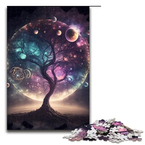 1000 teiliges Puzzle bunt in der Natur von Bäumen Holzpuzzle Lernspiele Heimdekoration 75 x 50 cm 1000 teiliges Puzzle bunt in der Natur von Bäumen Holzpuzzle Lernspiele Heimdekoration 75 x 50 cm von QSYFNBZL
