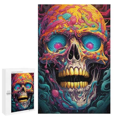 1000 teiliges Puzzle farbenfrohe Psychedelia der Mutantenkrieger für Erwachsene Holzpuzzle Familienspiele 75 x 50 cm 1000 teiliges Puzzle farbenfrohe Psychedelia der Mutantenkrieger für Erwachsene Holzpuzzle Familienspiele 75 x 50 cm von QSYFNBZL