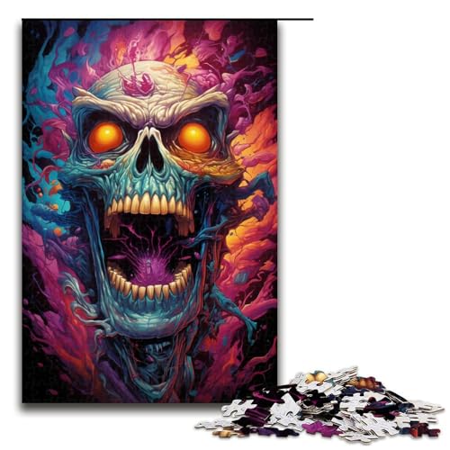1000 teiliges Puzzle farbenfrohes Fantasy Dämonen Puzzle für Erwachsene Holzpuzzle tolle Geschenke zu Weihnachten 75 x 50 cm 1000 teiliges Puzzle farbenfrohes Fantasy Dämonen Puzzle für Erwachsene Holzpuzzle tolle Geschenke zu Weihnachten 75 x 50 cm von QSYFNBZL