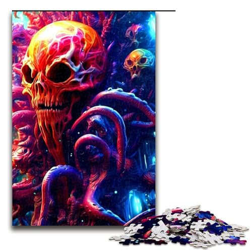 1000 teiliges Puzzle für Erwachsene Alien Monster Puzzle für Erwachsene Holzpuzzle anspruchsvolles Spiel 75 x 50 cm 1000 teiliges Puzzle für Erwachsene Alien Monster Puzzle für Erwachsene Holzpuzzle anspruchsvolles Spiel 75 x 50 cm von QSYFNBZL