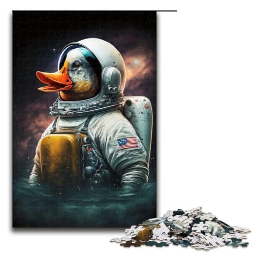 1000 teiliges Puzzle für Erwachsene Astronautenente Geburtstagsgeschenk für Teenager ab 14 Jahren 75 x 50 cm 1000 teiliges Puzzle für Erwachsene Astronautenente Geburtstagsgeschenk für Teenager ab 14 Jahren 75 x 50 cm von QSYFNBZL