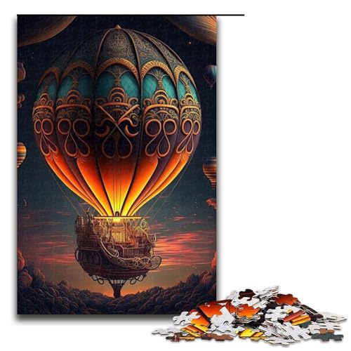 1000 teiliges Puzzle für Erwachsene Ballon im Weltraum Puzzle für Erwachsene Holzpuzzle anspruchsvolles Spiel 75 x 50 cm 1000 teiliges Puzzle für Erwachsene Ballon im Weltraum Puzzle für Erwachsene Holzpuzzle anspruchsvolles Spiel 75 x 50 cm von QSYFNBZL