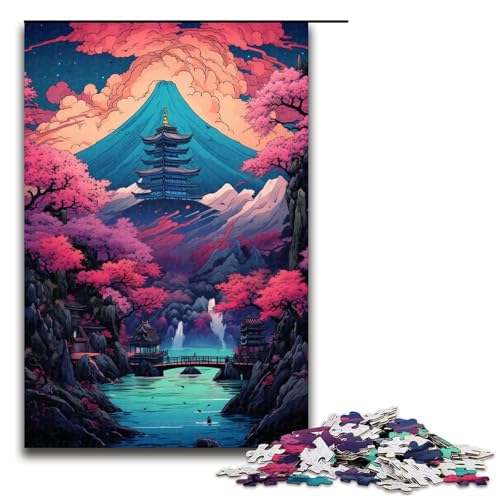 1000 teiliges Puzzle für Erwachsene Berg im asiatischen Stil DIY Puzzle Spielzeug tolle Geschenke zu Weihnachten für Teenager ab 14 Jahren 75 x 50 cm 1000 teiliges Puzzle für Erwachsene Berg im asiatischen Stil DIY Puzzle Spielzeug tolle Geschenke zu Weihnachten für Teenager ab 14 Jahren 75 x 50 cm von QSYFNBZL