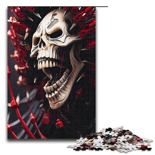 1000 teiliges Puzzle für Erwachsene Blutroter Schatten Puzzle für Erwachsene Holzpuzzle anspruchsvolles Spiel 75 x 50 cm 1000 teiliges Puzzle für Erwachsene Blutroter Schatten Puzzle für Erwachsene Holzpuzzle anspruchsvolles Spiel 75 x 50 cm von QSYFNBZL